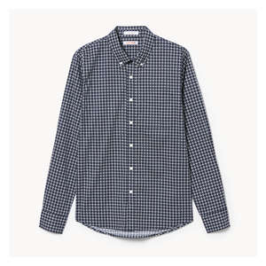 Men's Flex Button-Down Shirt - Dark Navy