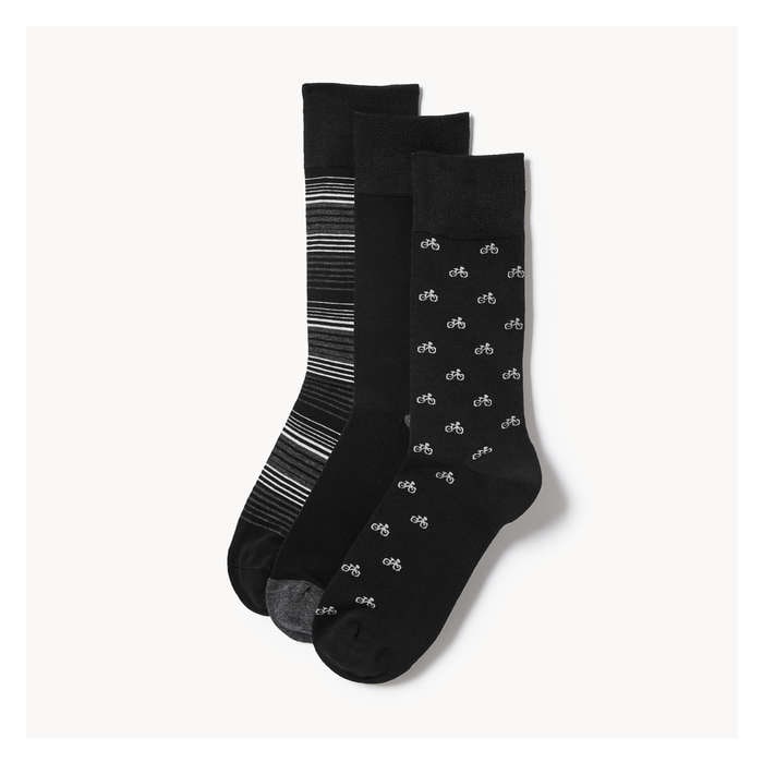 Men's 3-Pack Crew Socks
