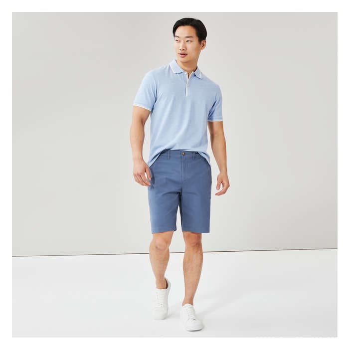 Men's Essential Flex Chino Short - Indigo