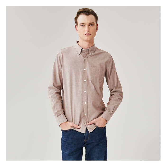 Men's Essential Oxford Button-Down Shirt