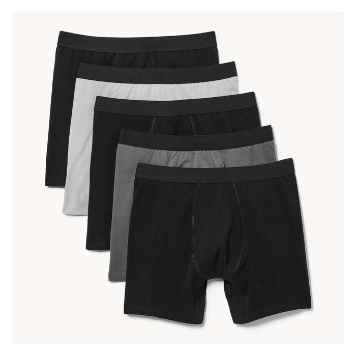 Men's 5-Pack Boxer Brief - Black