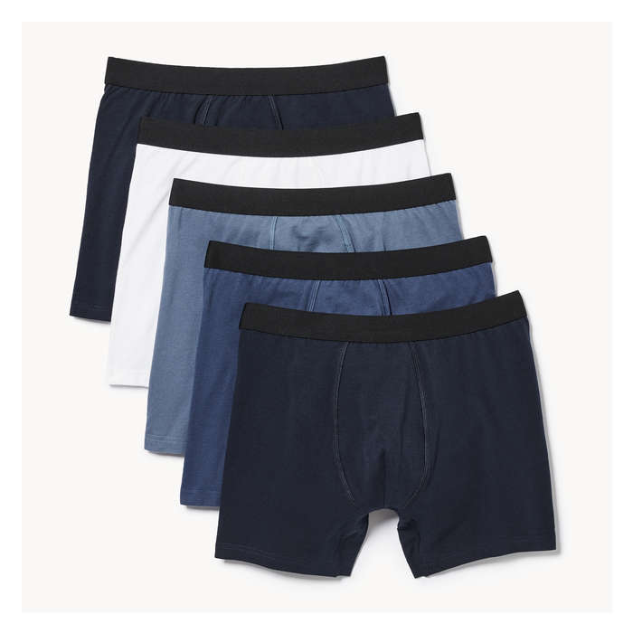 Men's 5-Pack Boxer Brief - Blue