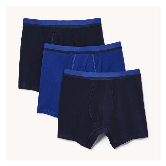 Men's 3 Pack Boxer Brief - Blue