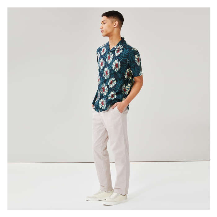 Men's Linen-Blend Pant