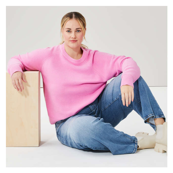 Women+ Textured Pullover