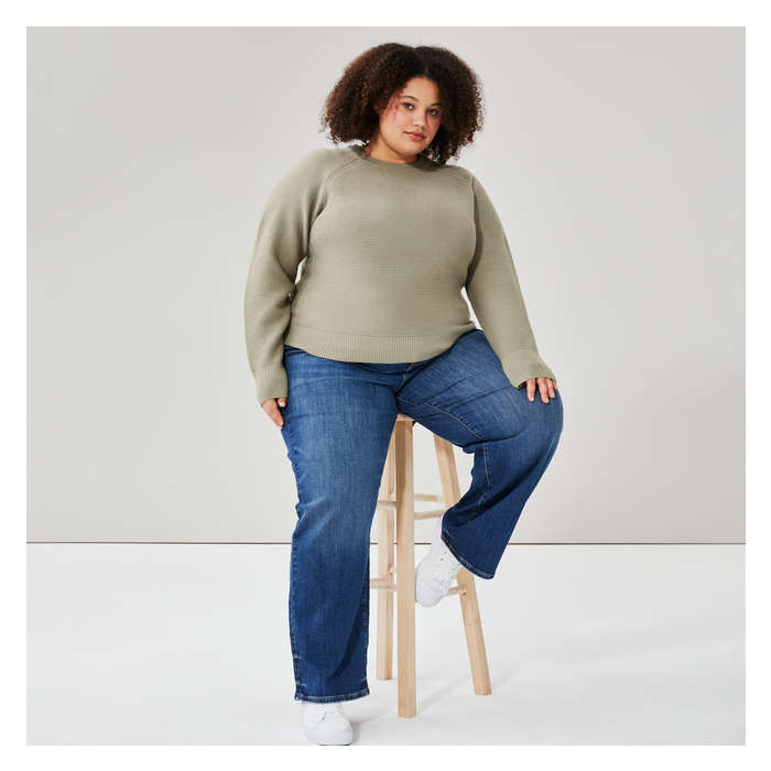 Women+ Textured Pullover