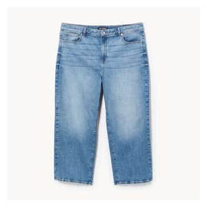Women+ Wide Leg Jean - Medium Wash