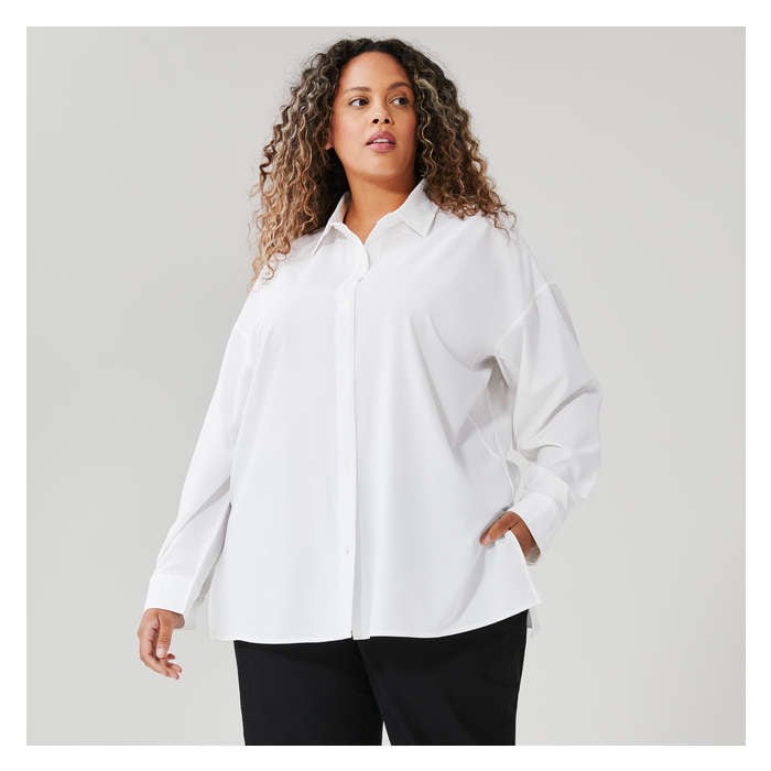 Women+ On-the-Go Oversized Shirt