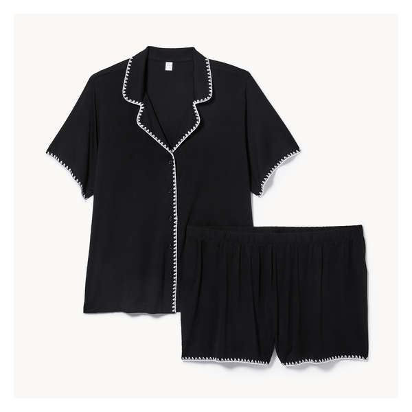 Women+ 2-Piece Pajama Set - JF Black