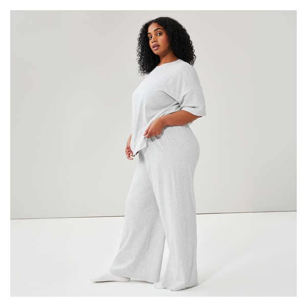 Women+ Pajama Pant - Light Grey Mix