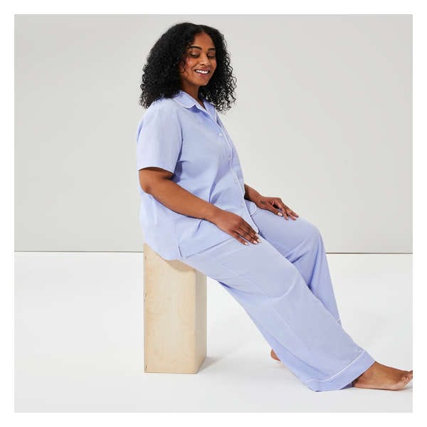 Women+ Poplin Pajama Pant - Light Purple