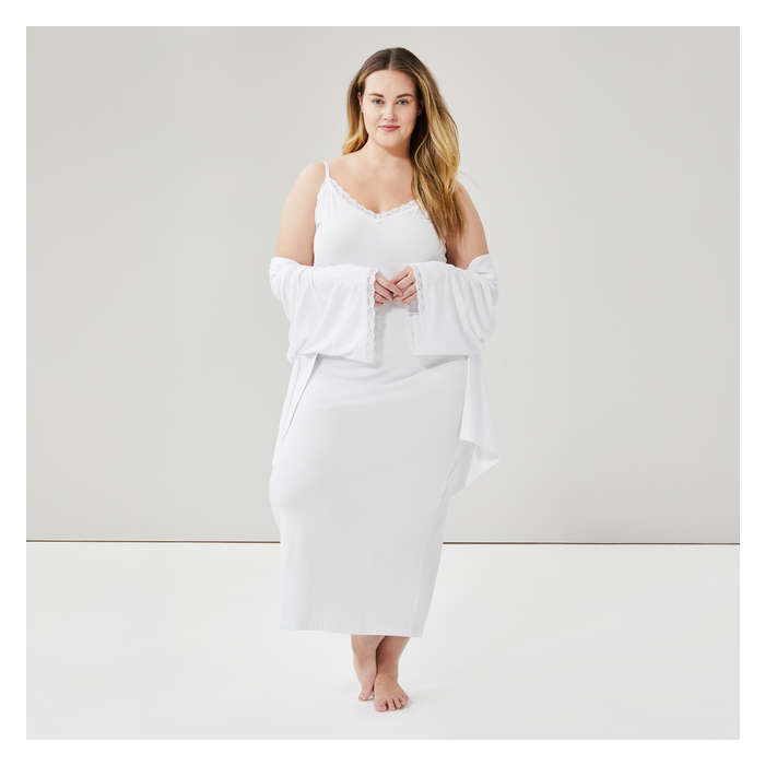 Women+ Modal Lace Sleep Dress