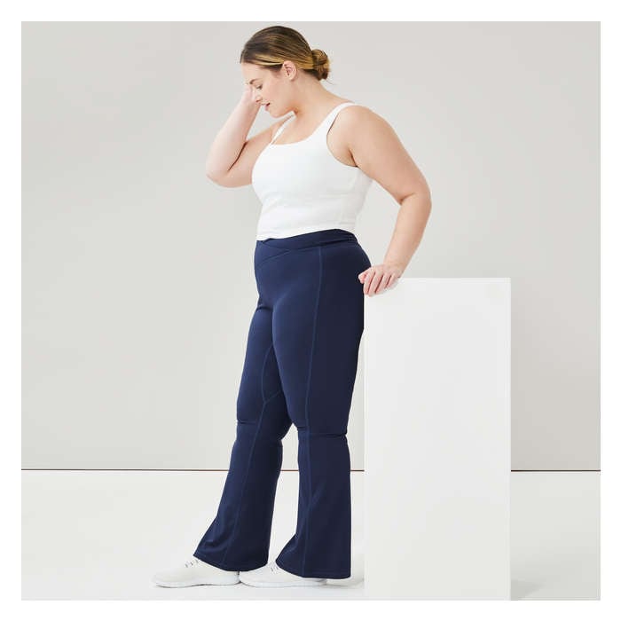 Women+ Active Balance Slit Flare Legging
