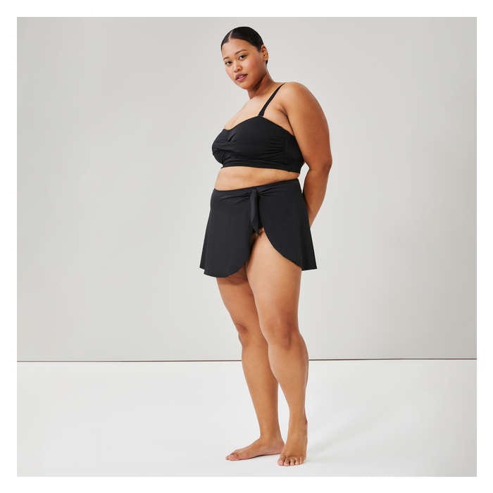 Women+ Faux Wrap Swim Bottom