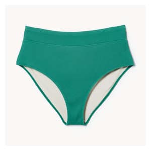 Women+ Rib Swim Bottom - Green