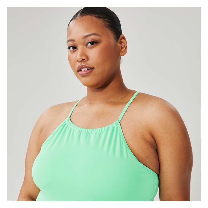 Women+ High Neck Swim Top
