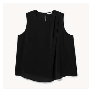 Women+ Asymmetrical Top - JF Black