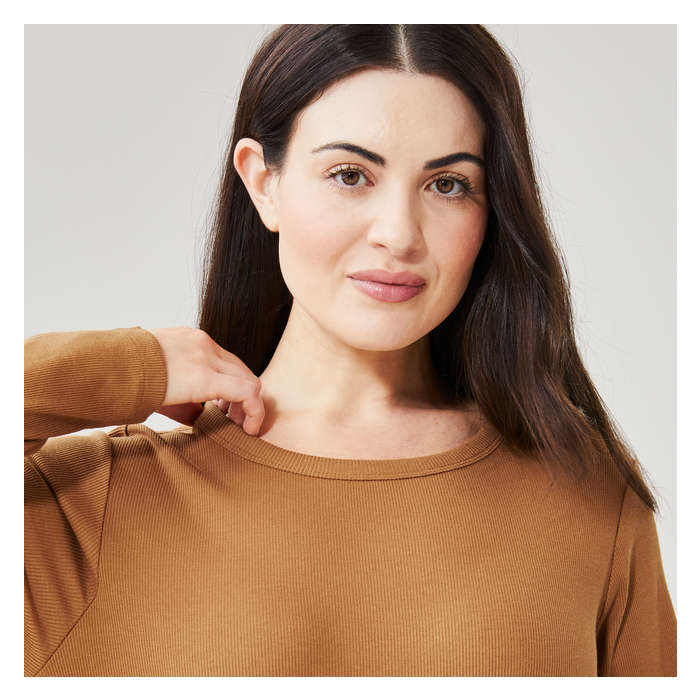 Women+ Rib Long Sleeve