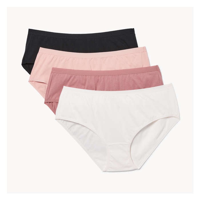 Women+ 4 Pack Organic Cotton Brief
