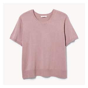 Women+ Short Sleeve Pullover - Dusty Rose
