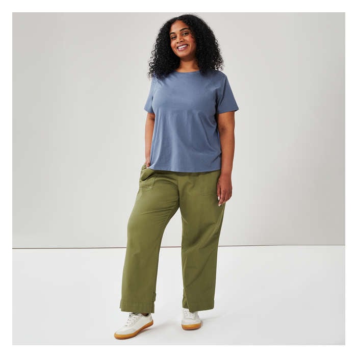Aux Femmes T-shirt classique Femmes+ - Indigo