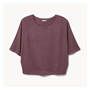 Women+ Dolman Sleeve Knit Top - Dark Purple