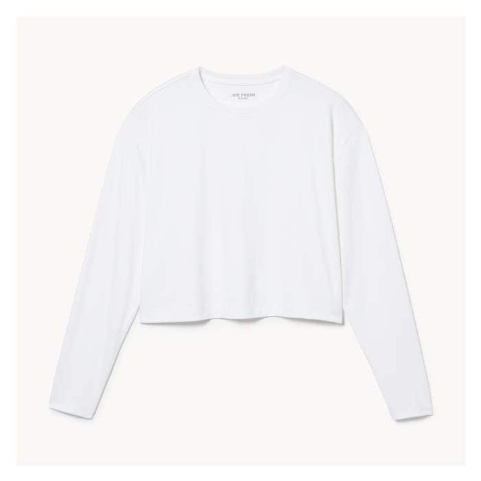 Women's Active Crop Long Sleeve