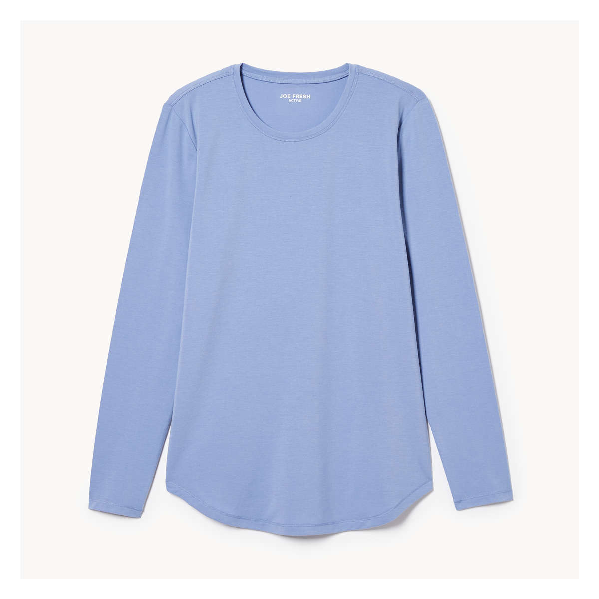 Active Long Sleeve in Light Blue from Joe Fresh