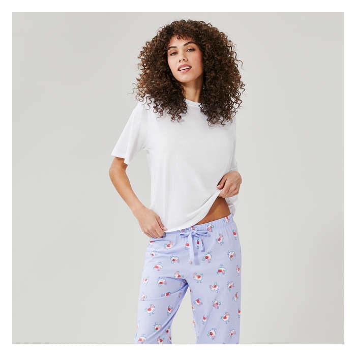 Women's Crop Pajama Pant