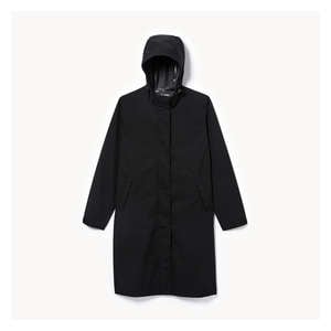 Women's Long Raincoat - Black