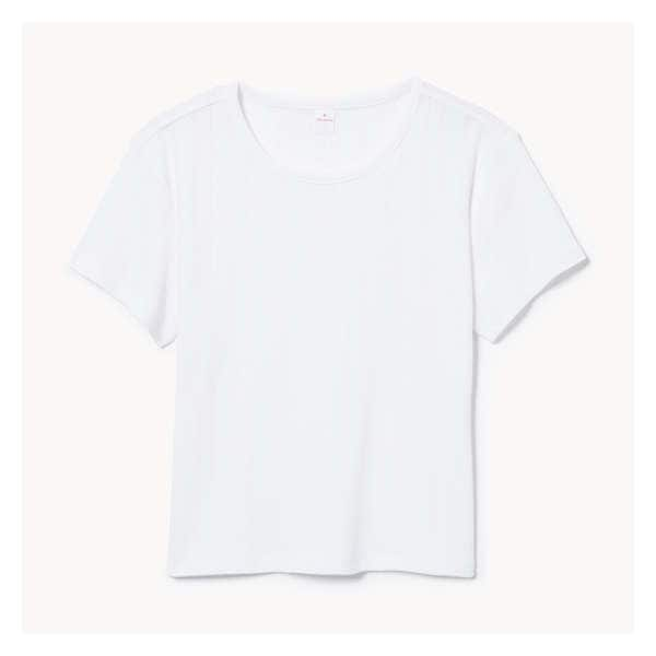 Crop Pajama T-Shirt - White