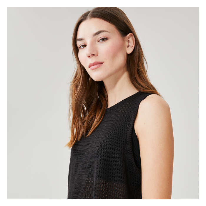 Women's Crochet Tank Cover-Up