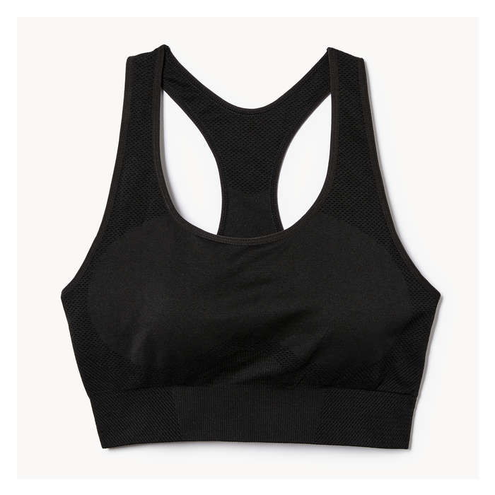 Women's Seamless Crop Sports Bra