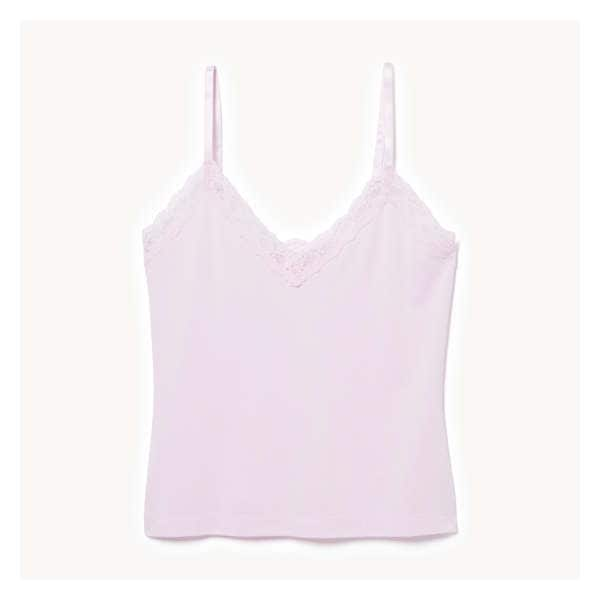 Modal Lace Sleep Tank - Pale Pink