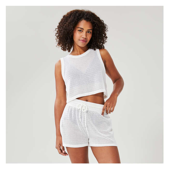 Women's Crochet Short Cover-Up