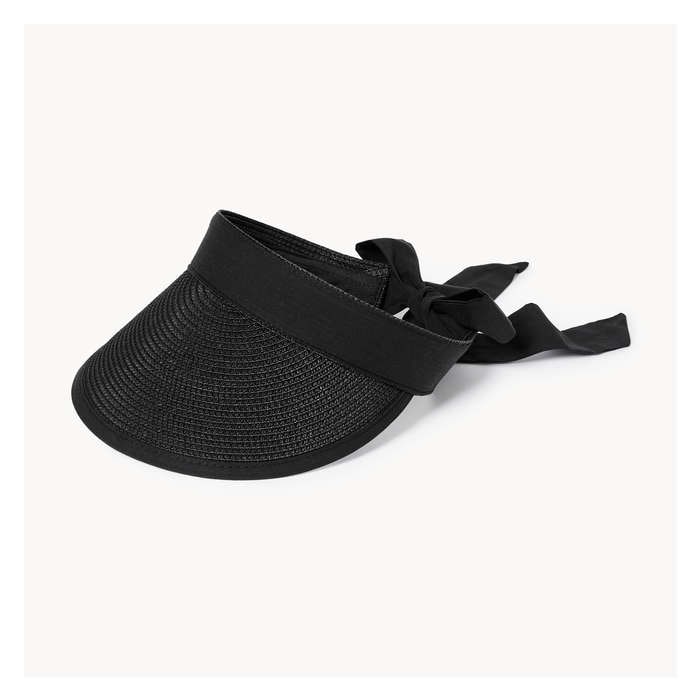 Women's Straw Sun Visor