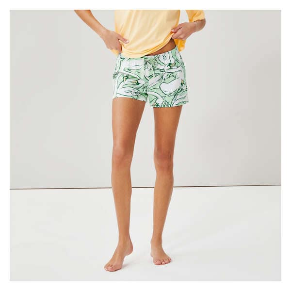 Pajama Short - Light Green