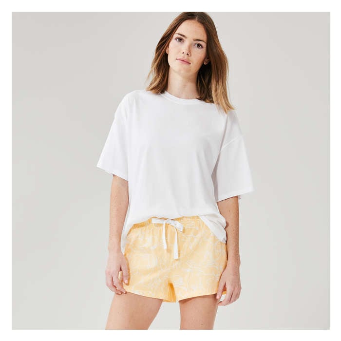 Women's Pajama Short - Yellow