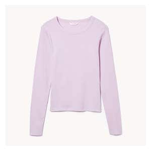 Rib Long Sleeve - Lilac