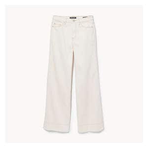 Denim Trouser - Cream