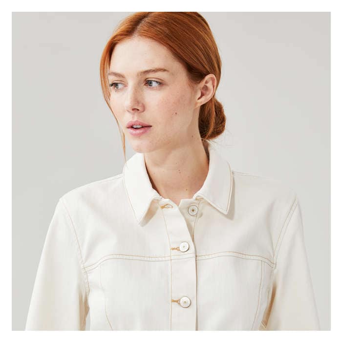 Women's Crop Peplum Jacket