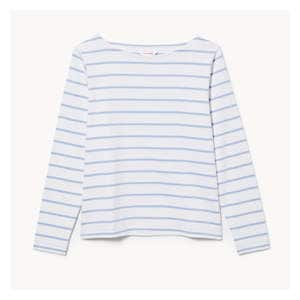 Rugby Boatneck Long Sleeve - Light Blue