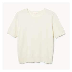 Short Sleeve Pullover - Ivory
