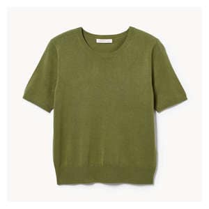 Short Sleeve Pullover - Olive