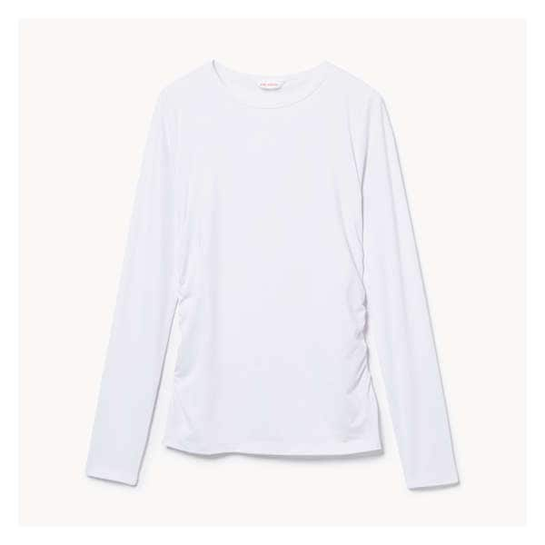 Crew Neck Long Sleeve - Bright White