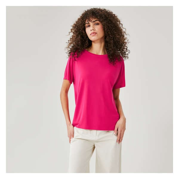 Sandwash T-Shirt - Bright Pink