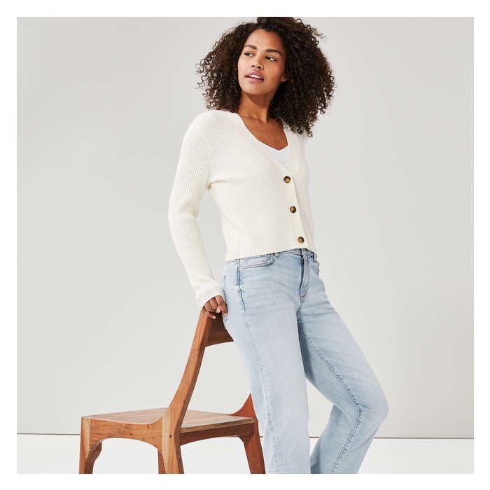 Women's Button-Down Cardigan