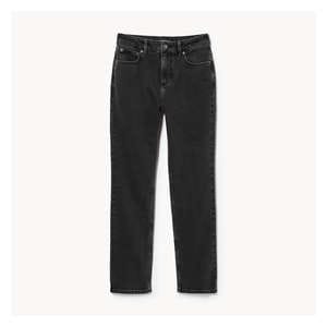 Black Slim Straight Fit Jean - Black