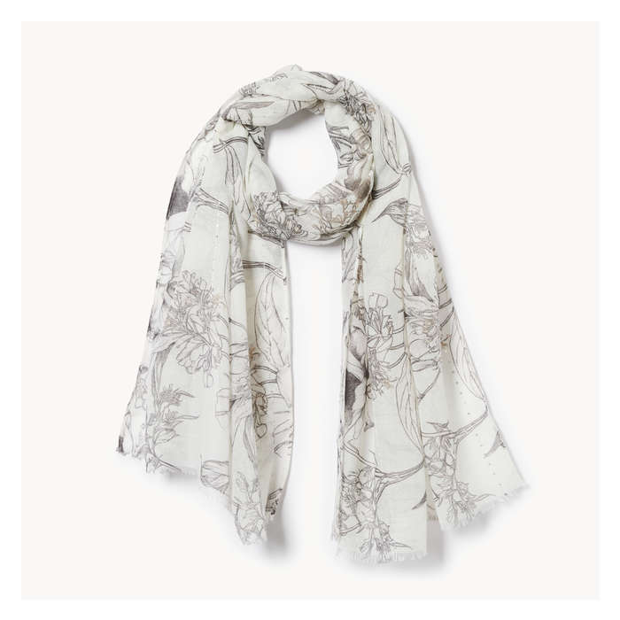 Women's Floral Scarf