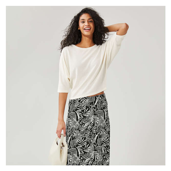 Women's Dolman Sleeve Knit Top